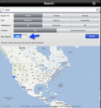 Search geo