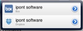 Save to library options